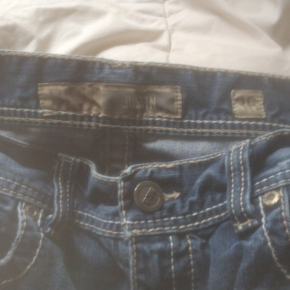 Blue justin jeans